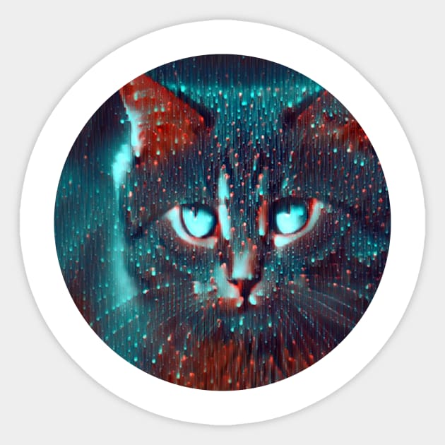 Alert mycat, revolution for cats Sticker by GoranDesign